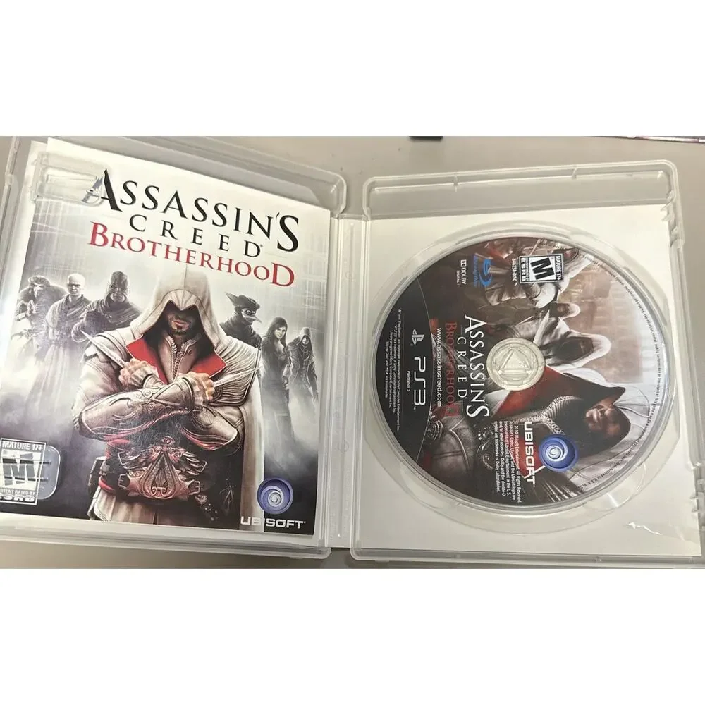 Assassin's Creed Brotherhood PS3 PlayStation 3 Complete CIB Teste